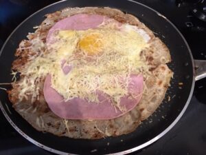 Galette Recipe with Ham and Eggs